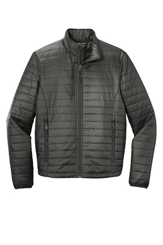 Branded Inventory - Port Authority¨ Packable Puffy Jacket - Sterling Grey/ Graphite