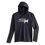 406 Club Lambs - Sightseer Hoodie - Unisex - Dark Heather Grey