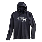 406 Club Lambs - Sightseer Hoodie - Unisex - Dark Heather Grey