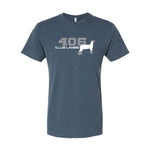406 Club Lambs - Jersey Tee - Unisex - Vintage Denim