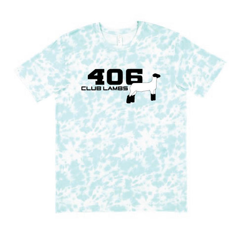 406 Club Lambs - Jersey Tee - Unisex - Island Tie Dye