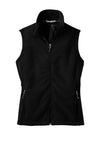 Branded Inventory - Port Authority Ladies Value Fleece Vest- Black