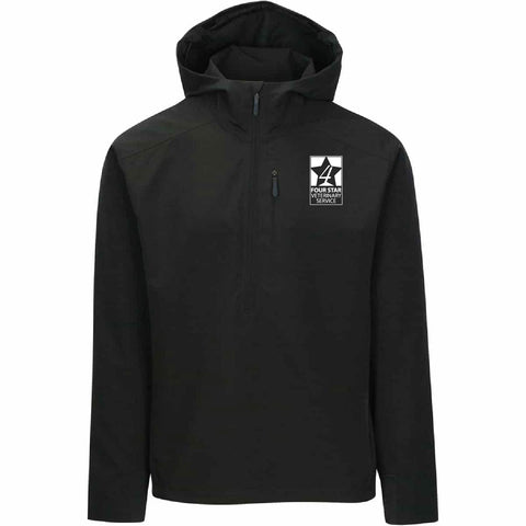 Four Star Vet Service - Adult Windbreaker - Obsidian