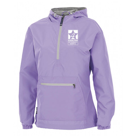 Four Star Vet Service - Womens Windbreaker - Lilac