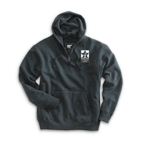 Four Star Vet Service - Adult Hoodie - Charcoal