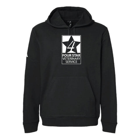 Four Star Vet Service - Adult Hoodie - Black