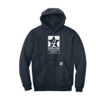 Four Star Vet Service - Adult Carhartt Hoodie - Navy