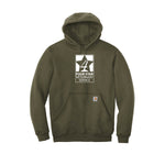 Four Star Vet Service - Adult Carhartt Hoodie - Moss