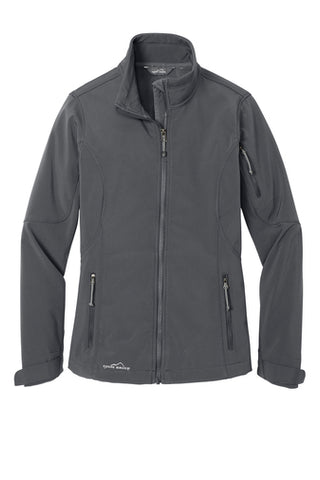 Branded Inventory - Eddie Bauer Ladies Soft Shell Jacket - Grey Steel