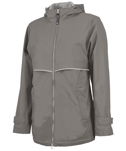 Branded Inventory - Port Authority Ladies New Englander Jacket - Grey