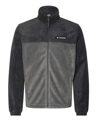 Branded Inventory - Columbia Steens Mountain Fleece 2.0 Full-Zip Jacket - Dark Grey/Light Grey