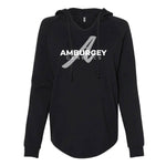 Amburgey Genetics - Wave Wash Hoodie - Womens - Black