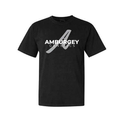 Amburgey Genetics - Garment Dyed Tee - Unisex - Black