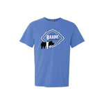 Baade Genetics 25 -  Garment Dyed Tee - Unisex - Mystic Blue
