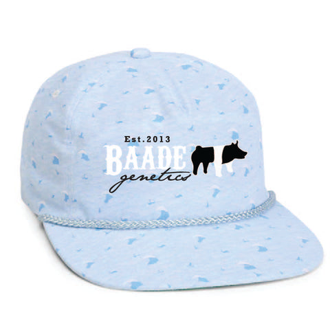 Baade Genetics 25 - Rope Hat - Blue Waves