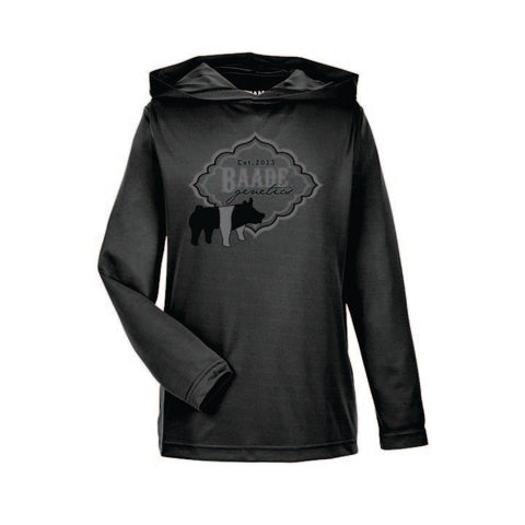 Baade Winter 25 - Performance Hooded Tee - Adult - Black