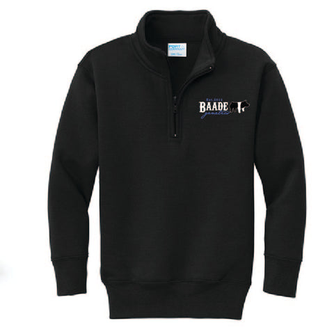 Baade Winter 25 - Fleece 1/4 Zip - Youth - Black