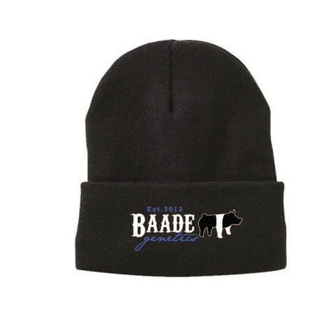 Baade Winter 25 - Jersey Lined Beanie - Black