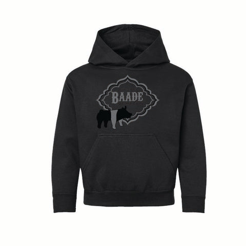 Baade Winter 25 - Fleece Hoodie - Youth - Black