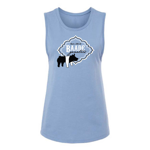 Baade Genetics 25 -  Muscle Tank - Womens - Lavender Blue