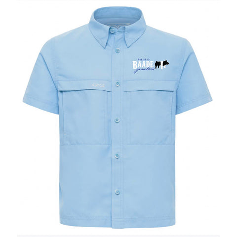 Baade Genetics 25 - Fishing Shirt - Youth - Rainwater