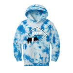 Baade Genetics 25 - Crystal Tie-Dye Hoodie - Youth - True Royal