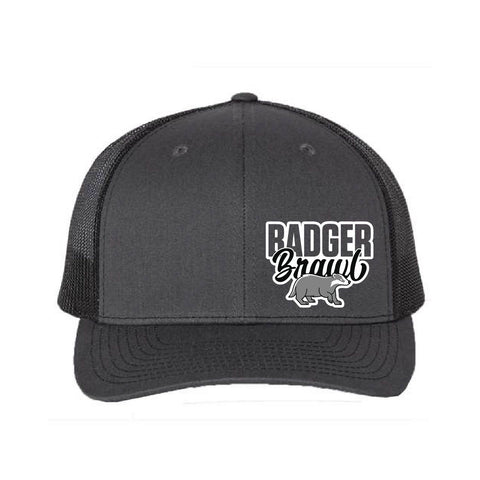 Badger Brawl - Richardson 112  - Charcoal Black