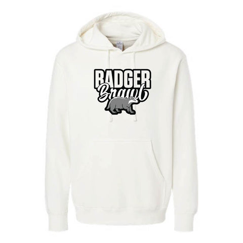 Badger Brawl - Sweatshirt - White - Adult/Unisex