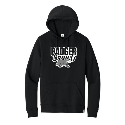 Badger Brawl 25 - Dye Fleece Hoodie - Unisex - Meteorite Black