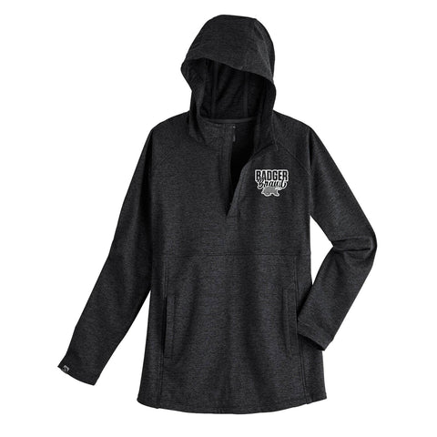 Badger Brawl 25 - Sidekick Quarter Zip - Unisex - Dark Heather Grey