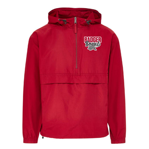Badger Brawl 25 - Packable Windbreaker - Unisex - Red