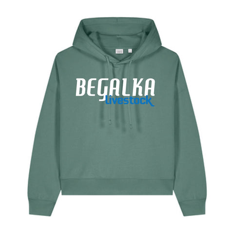 Begalka Livestock - Womens Hoodie - Green Bay