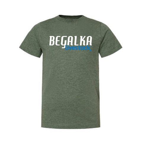 Begalka Livestock - Youth Tshirt - Bamboo Blackout