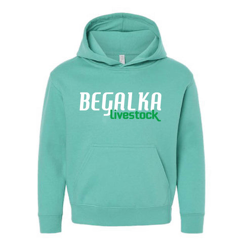 Begalka Livestock - Youth Hoodie - Saltwater