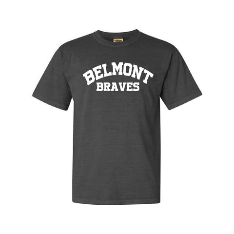 Belmont Braves - Shirt - Pepper - Adult/Unisex - Puff Transfer