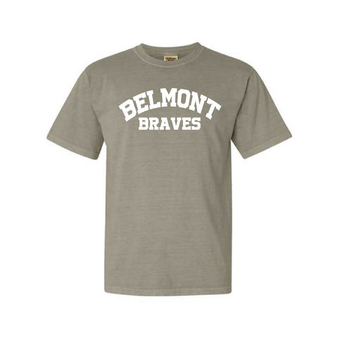 Belmont Braves - Shirt - Sandstone - Adult/Unisex - Puff Transfer