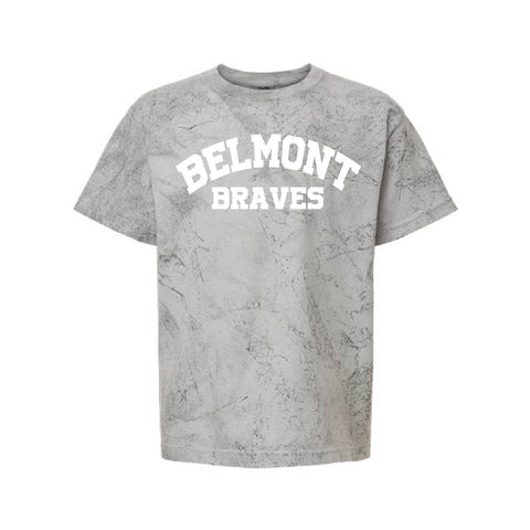 Belmont Braves - Shirt - Smoke - Youth - Puff Transfer