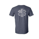 Belmont EMS - SoftStyle Tee - Unisex - Navy Heather