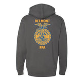 Belmont FFA - First/Last Name Option - Heavyweight Hoodie  - Unisex - Charcoal
