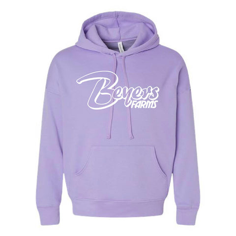 Beyers Farms - Adult Hoodie - Dark Lavender