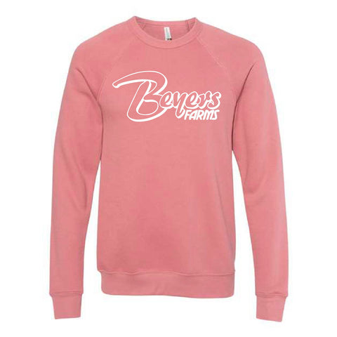 Beyers Farms - Adult Crewneck - Mauve