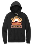 Live Like Lora - ReFleece Hoodie - Unisex - Black