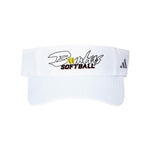 Bombers Softball  - Performance Visor - White