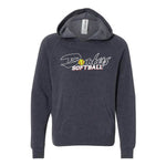 Bombers Softball  - Raglan Hoodie - Youth - Midnight Navy