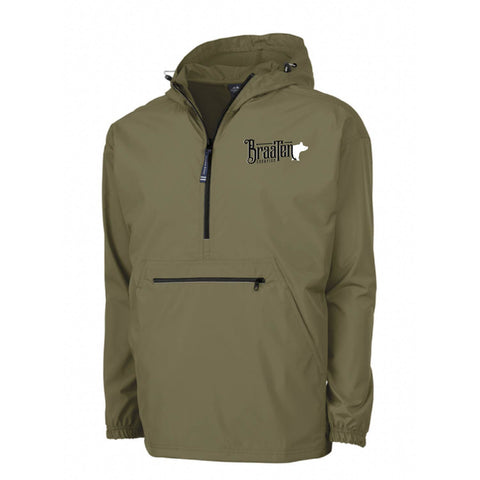 Braaten - Packable Windbreaker - Unisex - Olive