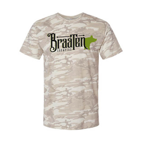 Braaten - Jersey Tee - Unisex - Natural Camo
