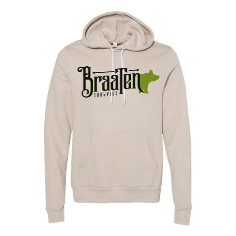 Braaten - Sponge Fleece Hoodie - Unisex - Heather Dust