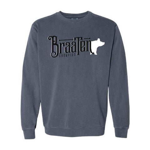Braaten - Garment Dyed Crewneck - Unisex - Denim