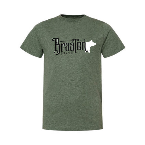 Braaten - Jersey Tee - Youth - Bamboo Blackout