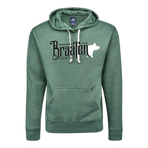 Braaten 25 - TriBlend Hoodie - Unisex - Balsam Triblend **NOTE LARGER SIZES RUN SMALL